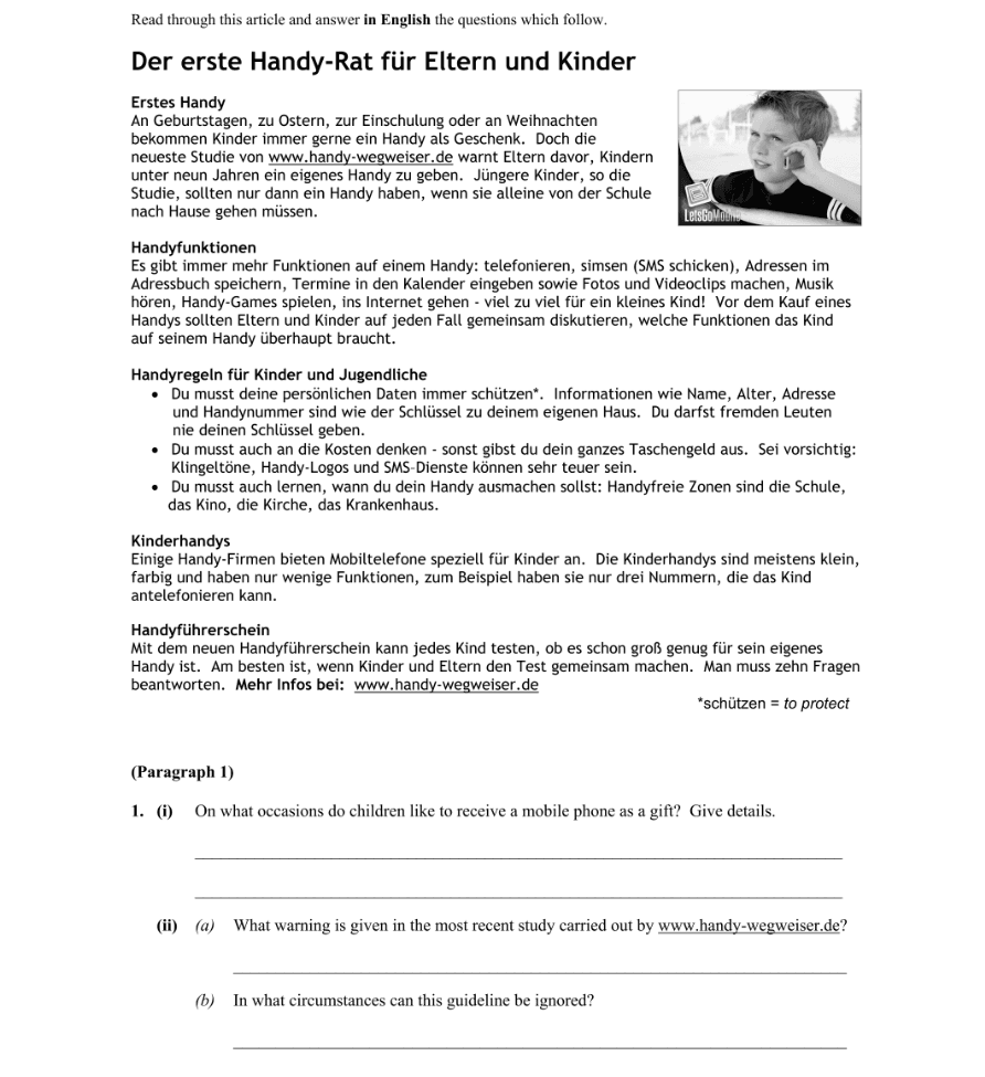 Question 2010 - F Part 1