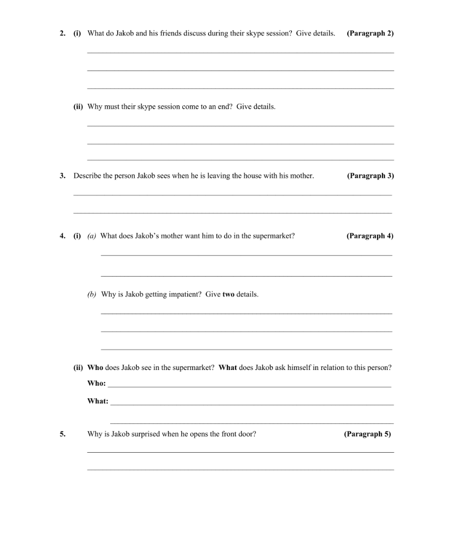 Question 2016 - G Part 2
