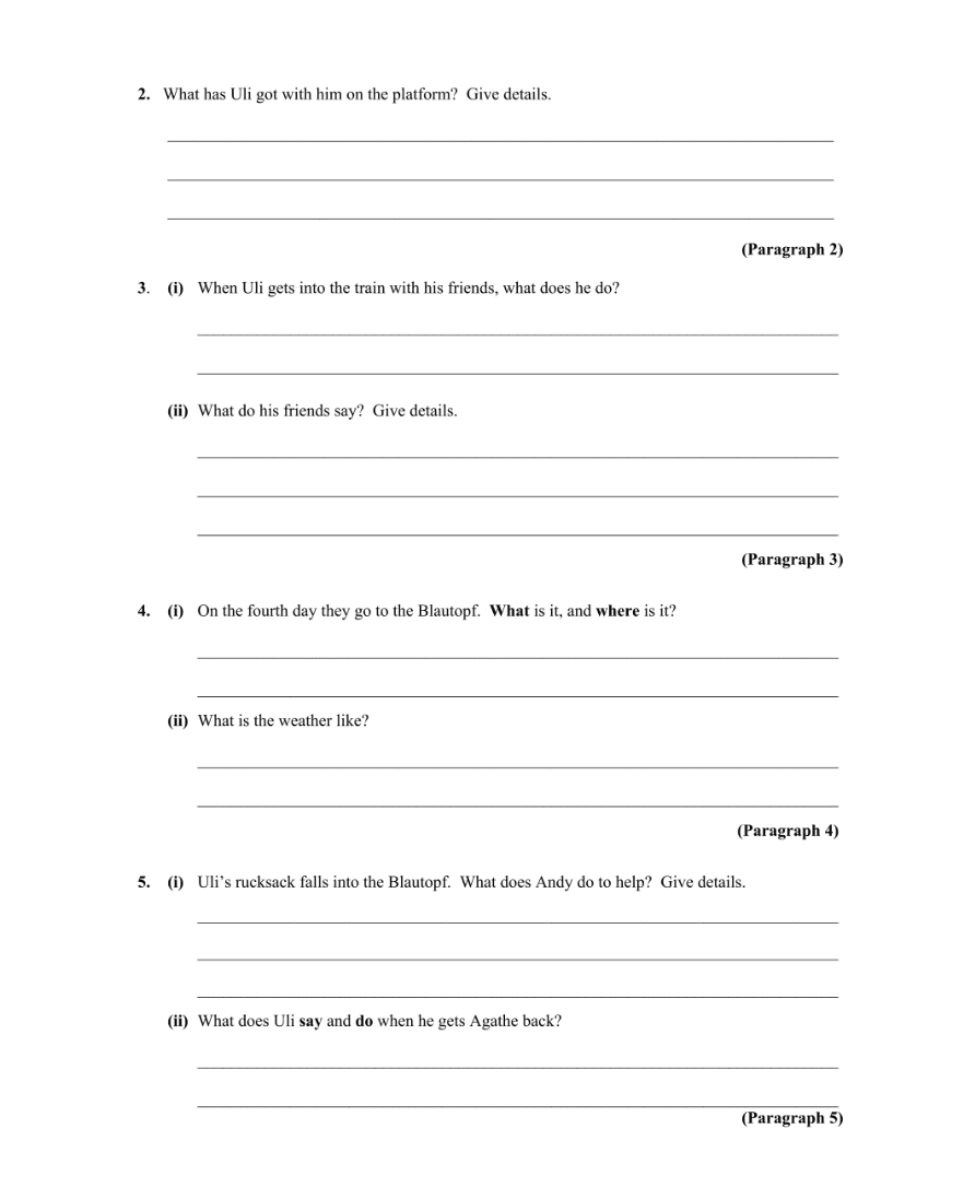 Question 2013 - G Part 2