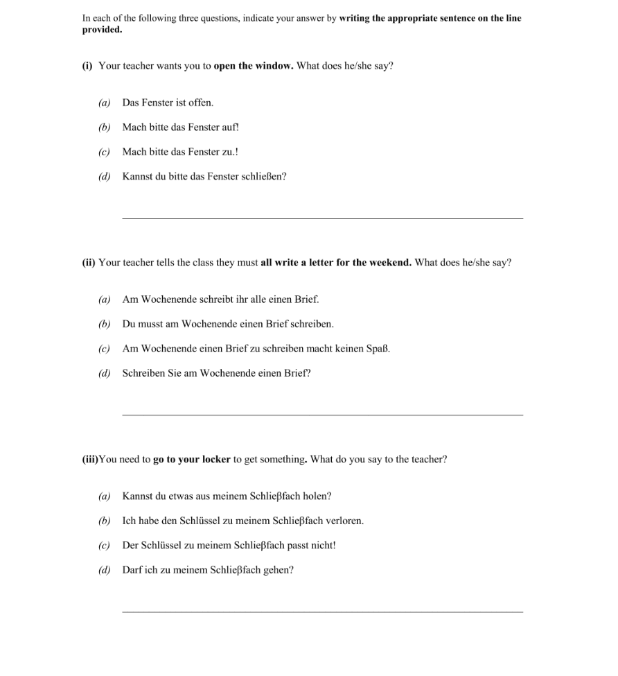 Question 2008 - D Part 1
