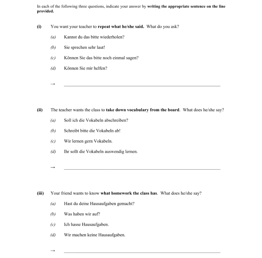 Question 2013 - D Part 1