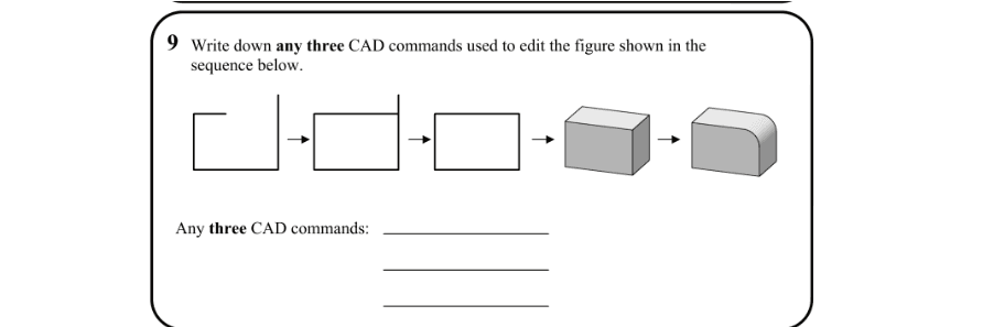 Question 2011 - 9 Part 1