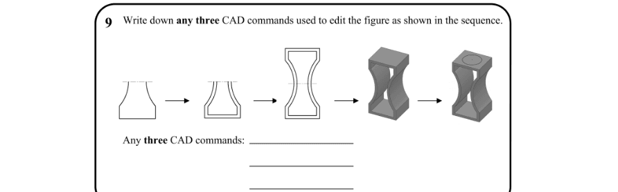 Question 2012 - 9 Part 1