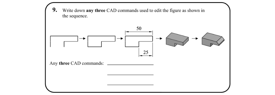 Question 2013 - 9 Part 1