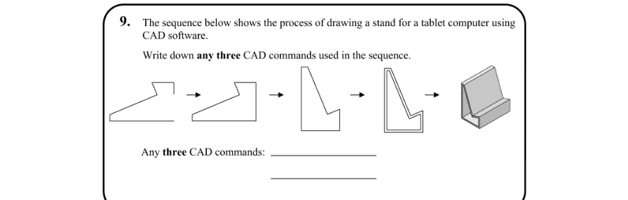 Question 2015 - 9 Part 1