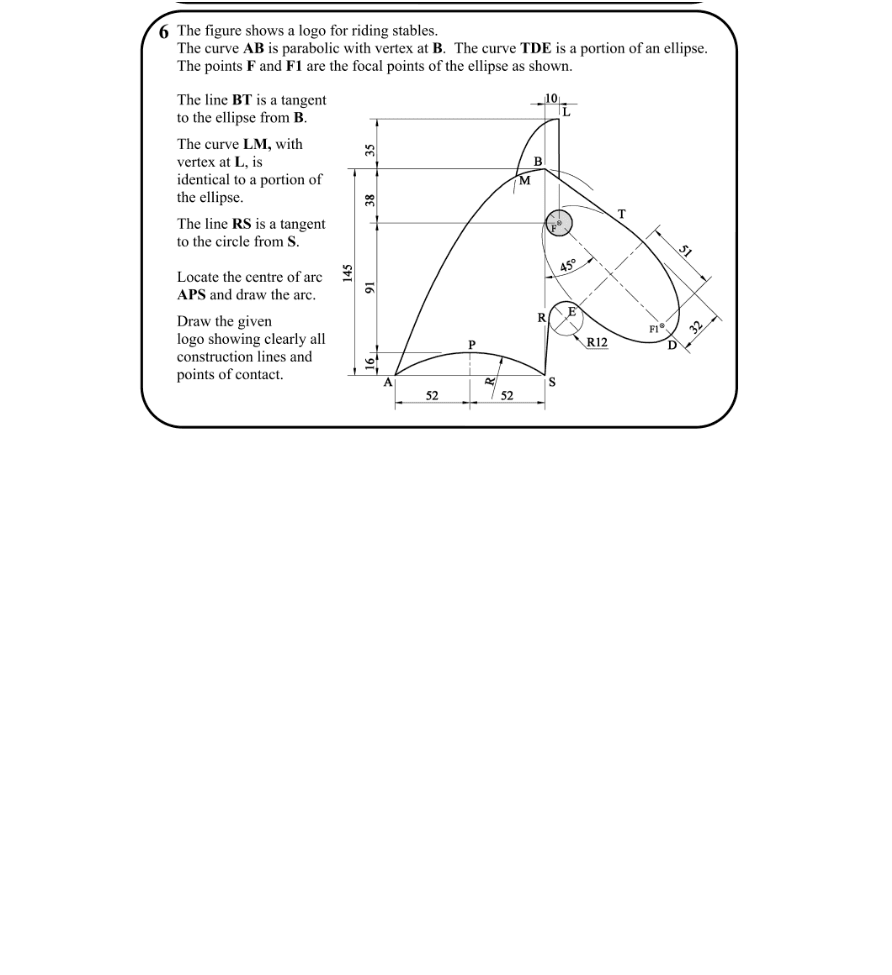 Question 2012 - 6 Part 1