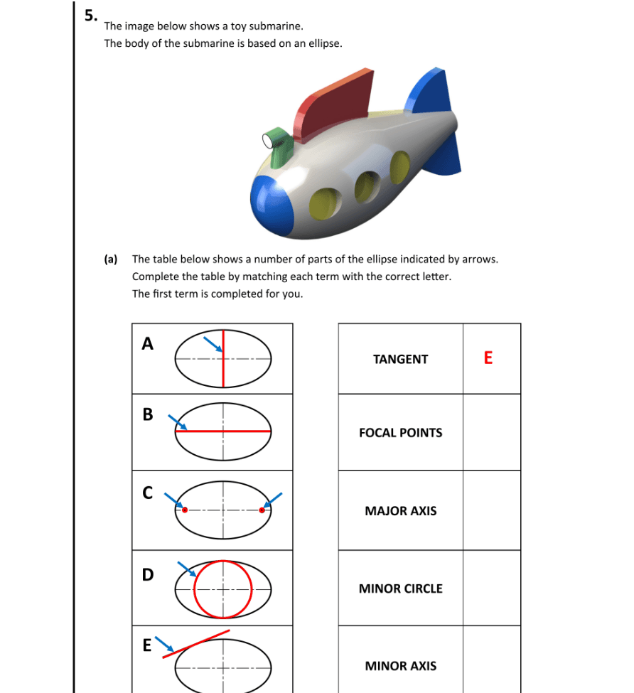 Question 2023 - 5 Part 1