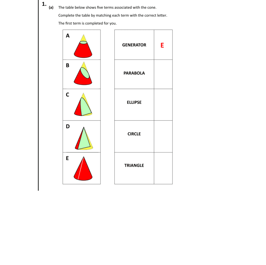 Question 2025 - 1 Part 1