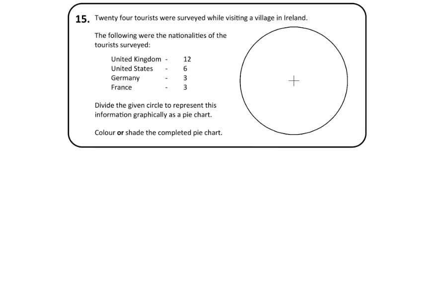 Question 2018 - 15 Part 1