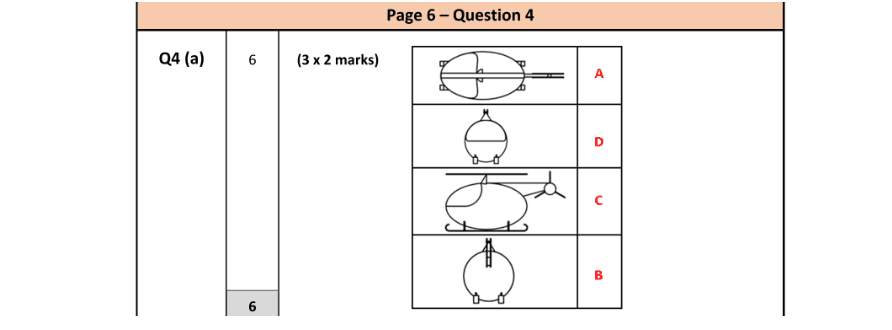 Marking Scheme Part 1