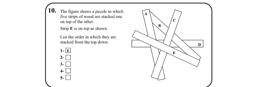 Question 2007 - 10 Part 1