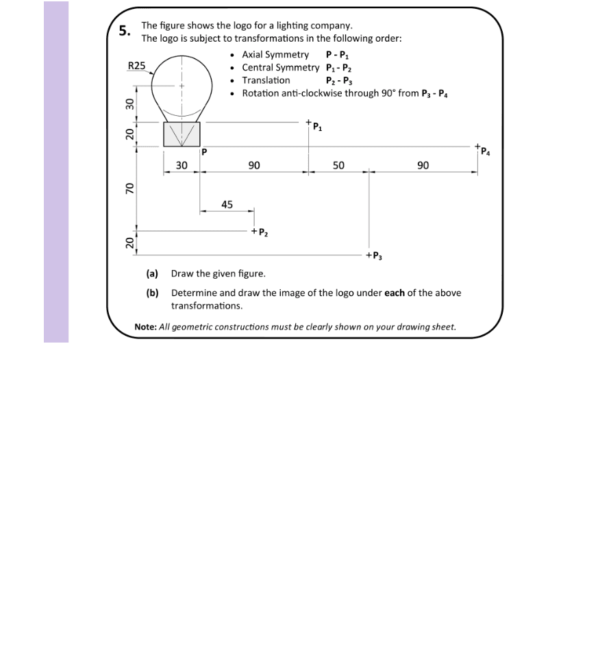 Question 2019 - 5 Part 1