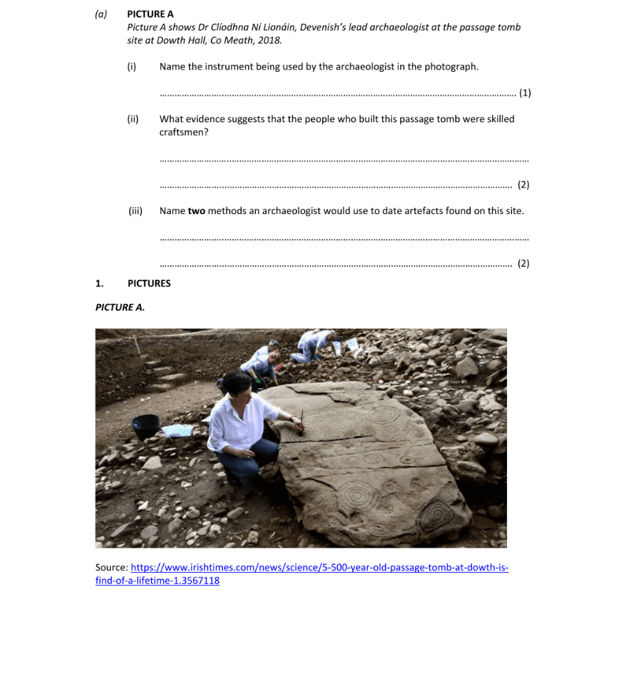 Question 2019 - A Part 1