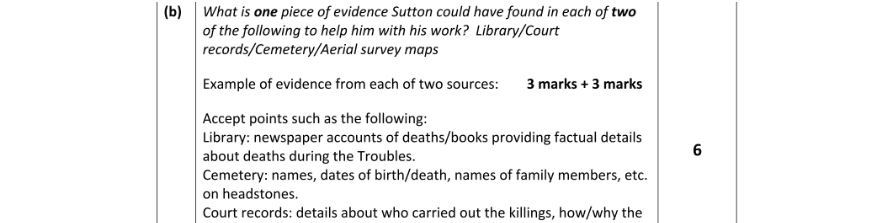 Marking Scheme Part 1
