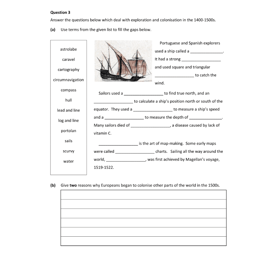 Question 2024 - 3 Part 1