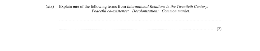 Question 2005 - 19 Part 1