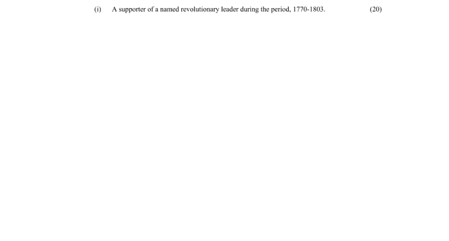 Question 2006 - B Part 1