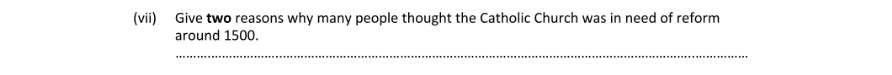 Question 2019 - VII Part 1