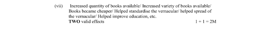 Marking Scheme Part 1