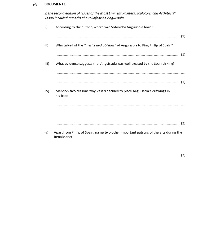Question 2019 - 1 Part 1