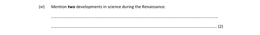 Question 2019 - VI Part 1