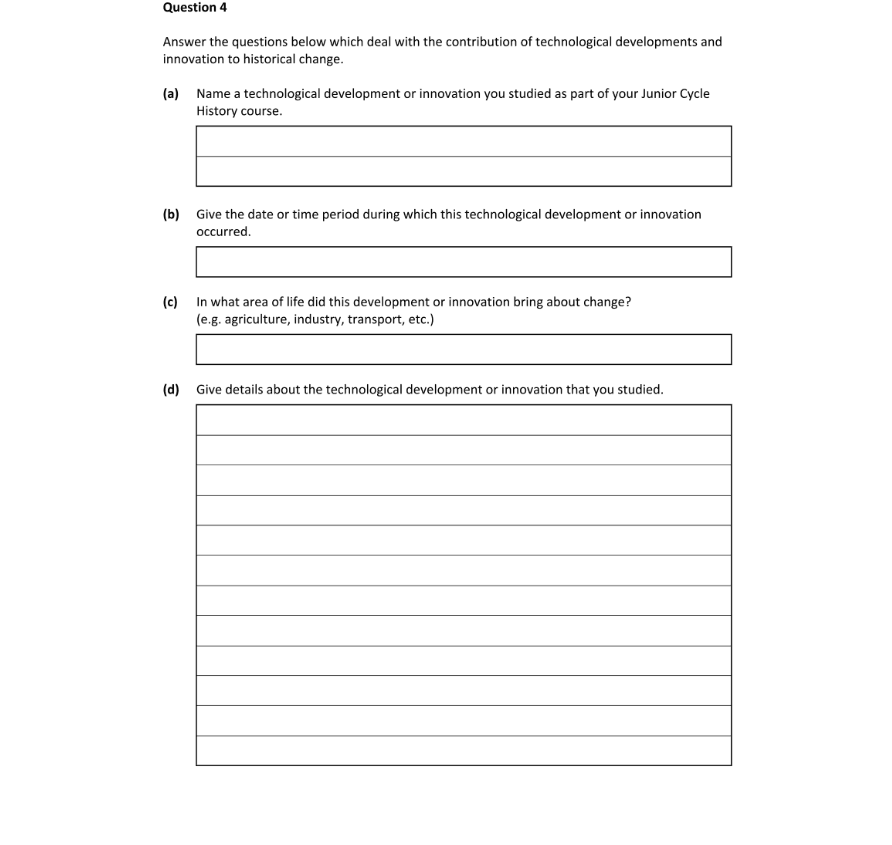 Question 2024 - 4 Part 1