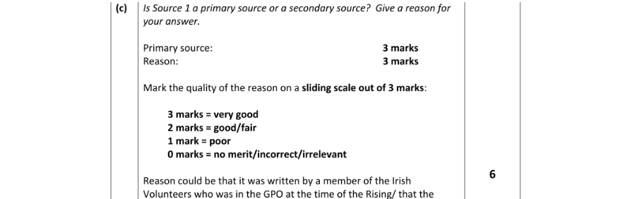 Marking Scheme Part 1