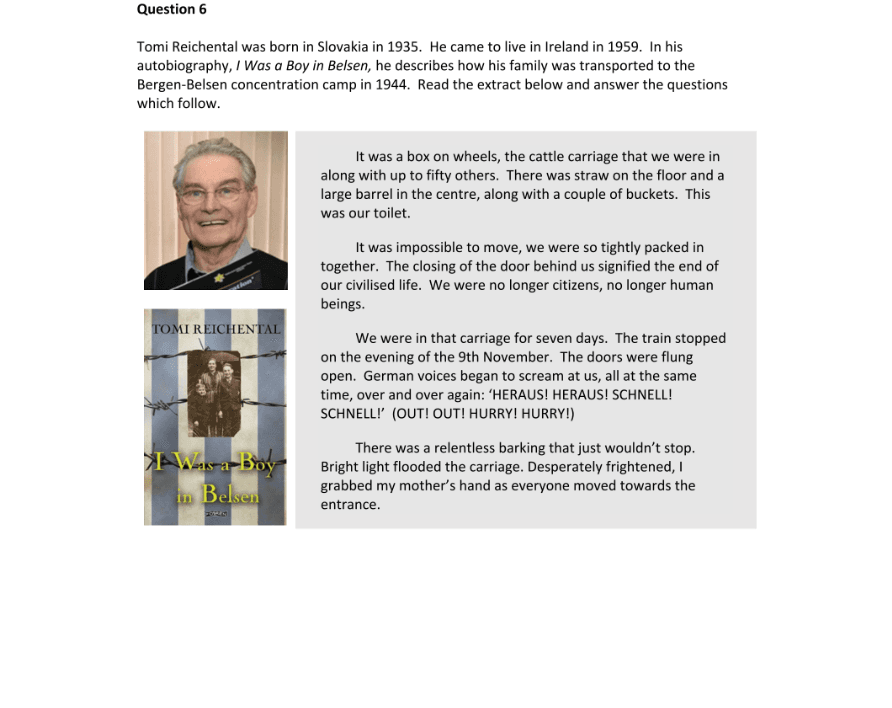 Question 2023 - 6 Part 1