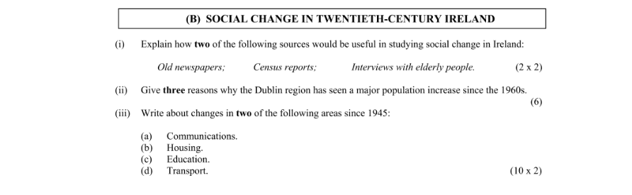 Question 2015 - B Part 1