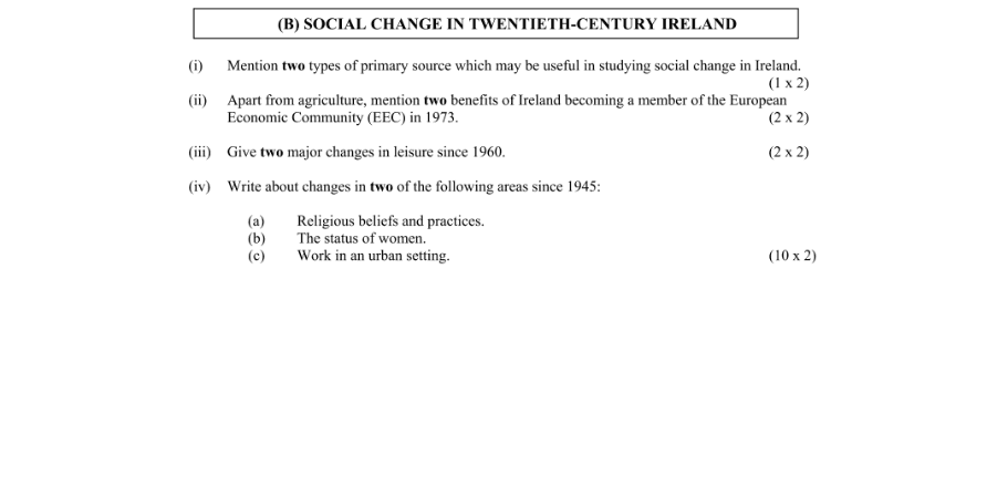 Question 2016 - b Part 1