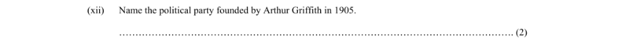 Question 2015 - 12 Part 1