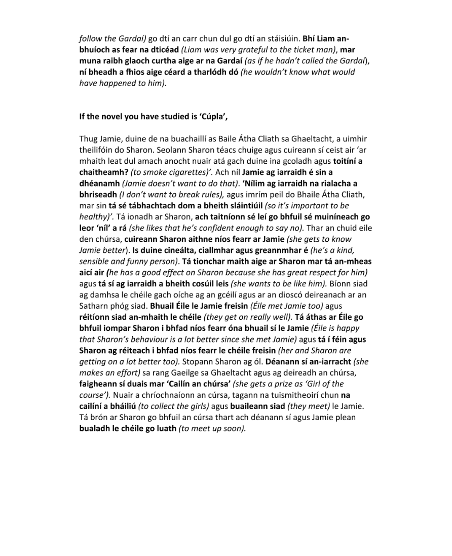 Marking Scheme Part 3