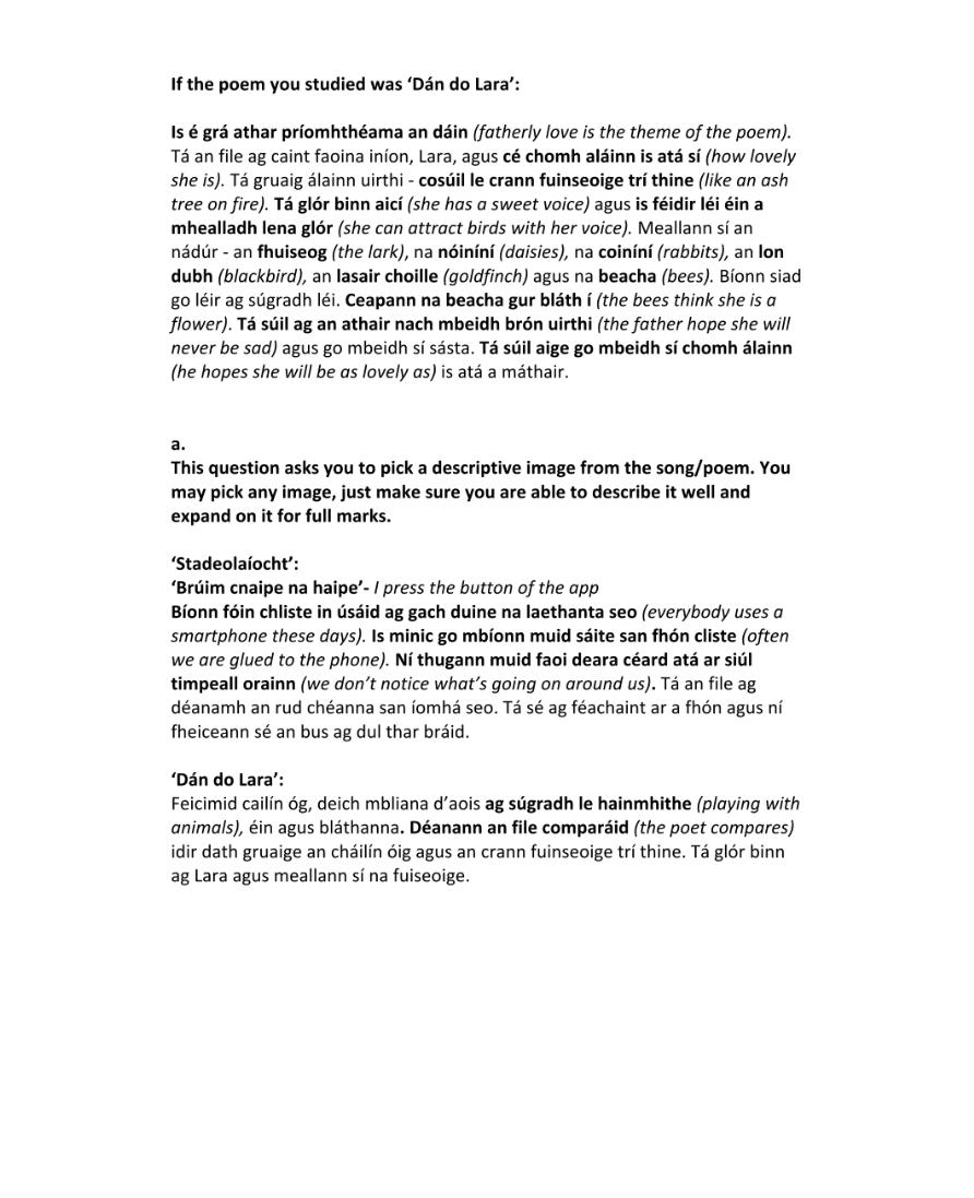 Marking Scheme Part 2