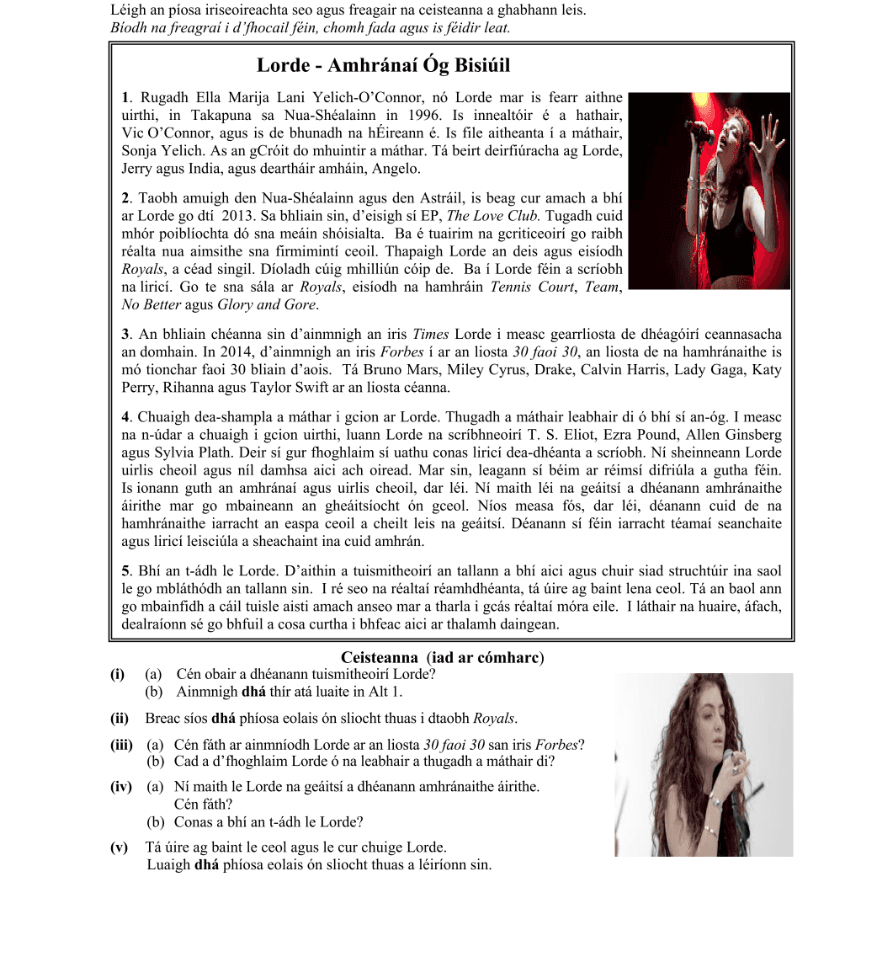 Question 2015 - A Part 1