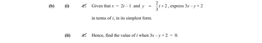 Question 2009 - 3 Part 2