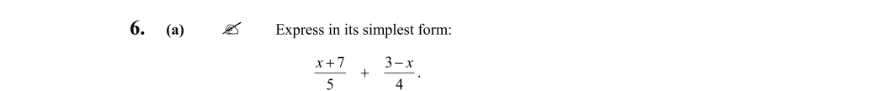 Question 2009 - 6 Part 1