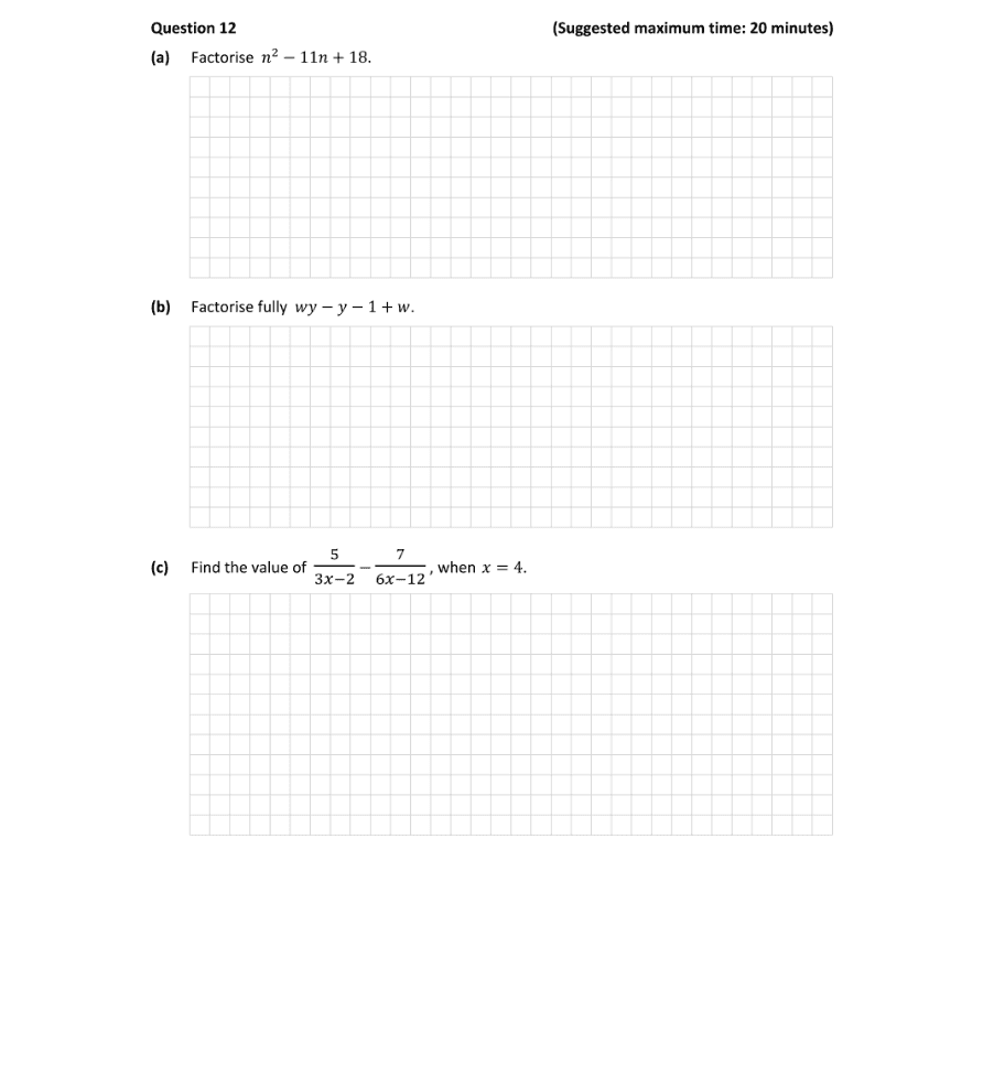 Question 2017 - 12 Part 1