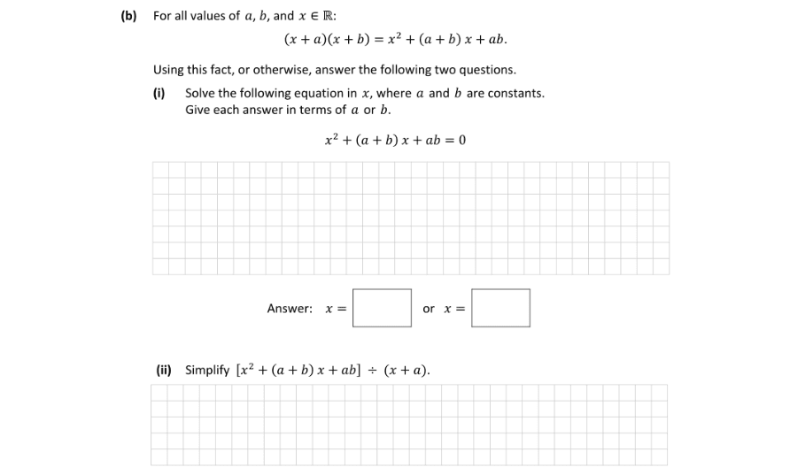 Question 2018 - 14 Part 1