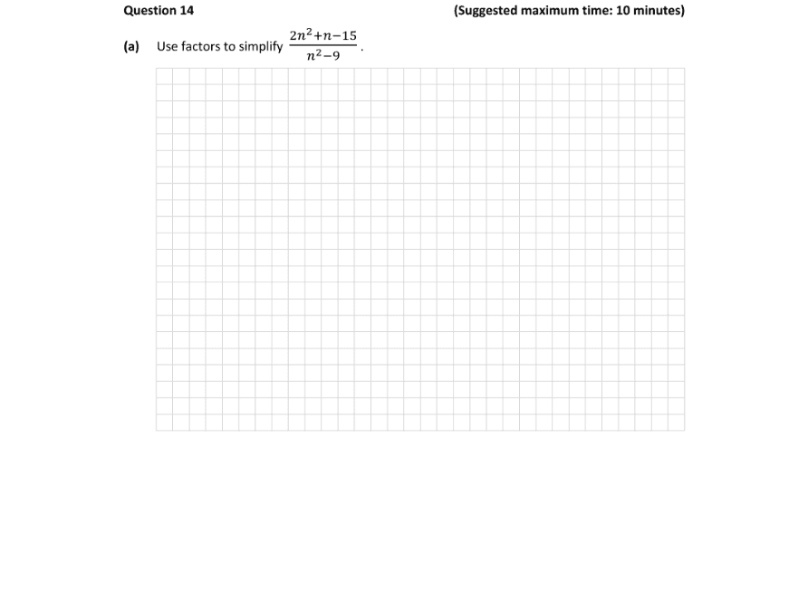 Question 2018 - 14 Part 1