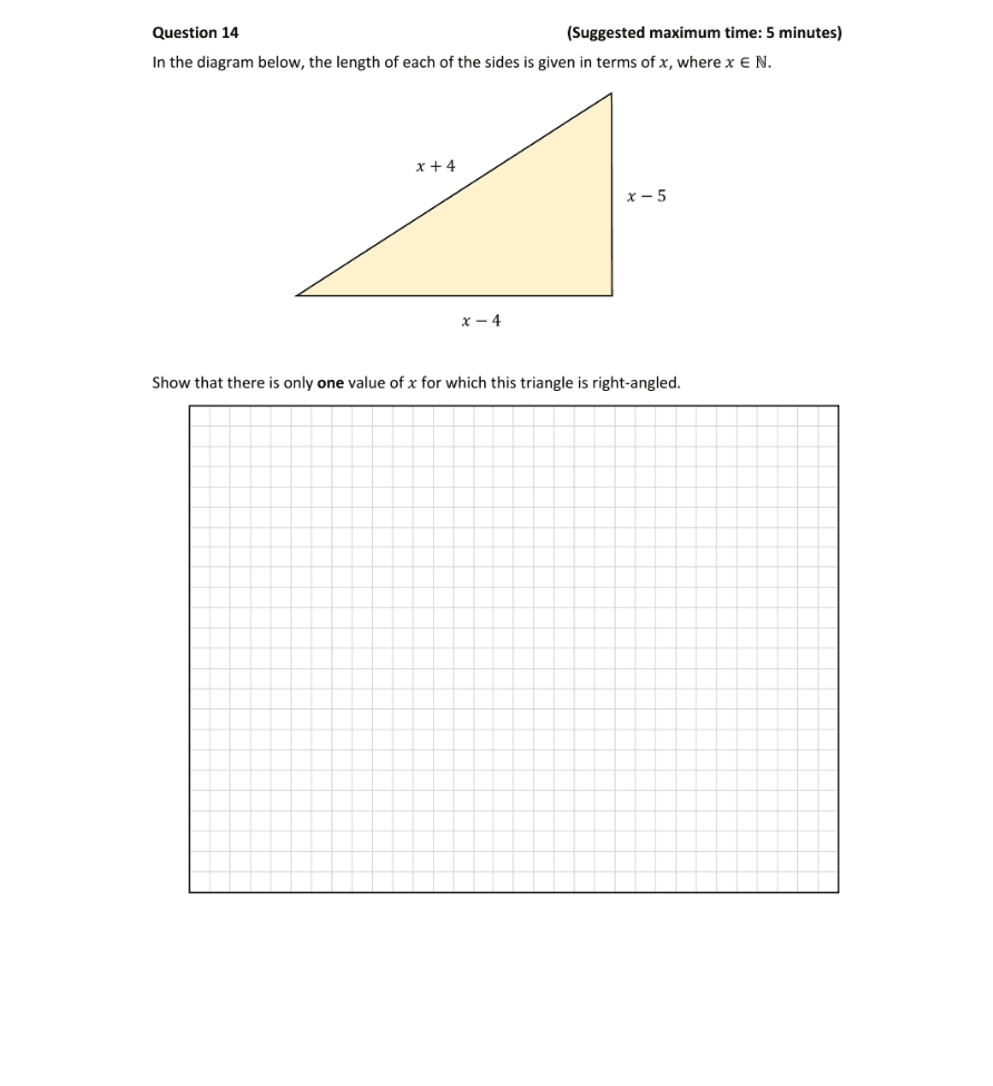 Question 2021 - 14 Part 1