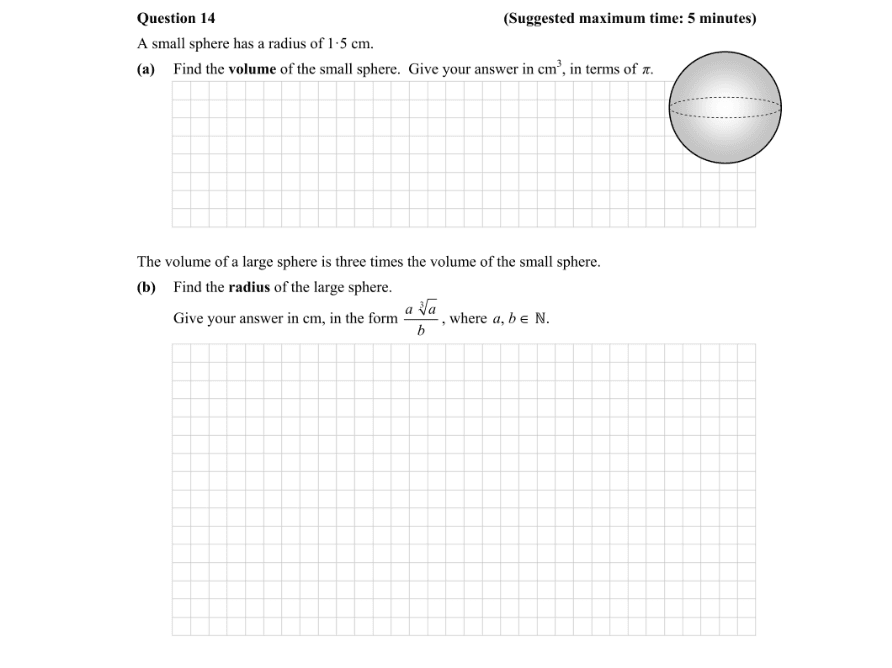 Question 2015 - 14 Part 1