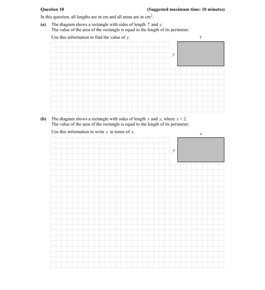 Question 2016 - 10 Part 1