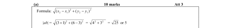 Marking Scheme Part 1