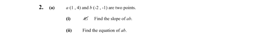 Question 2005 - 2 Part 1