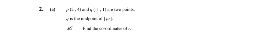 Question 2007 - 2 Part 1