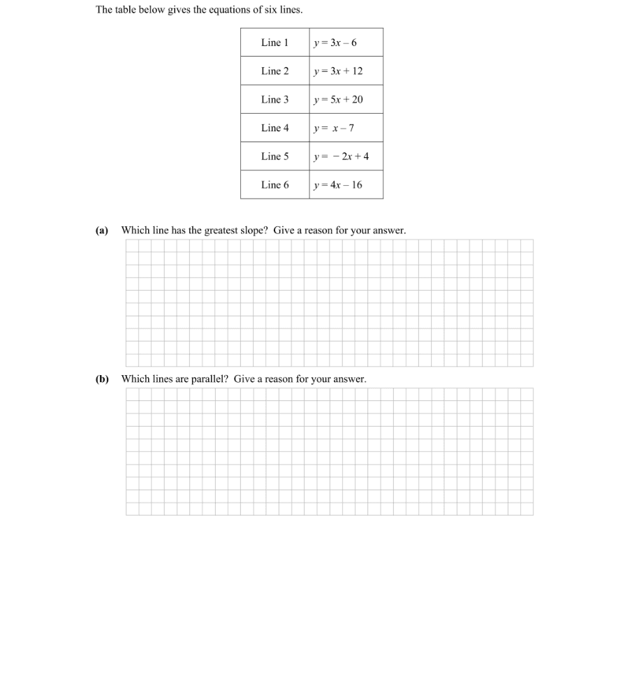 Question 2012 - 10 Part 1