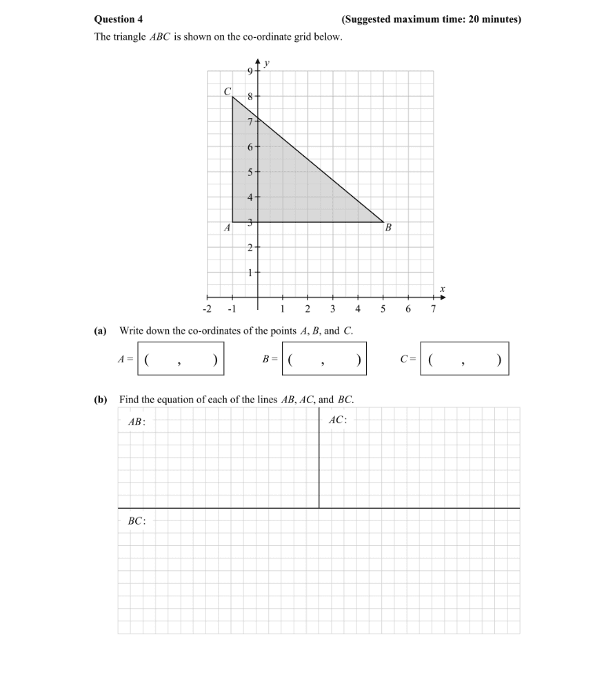 Question 2016 - 4 Part 1