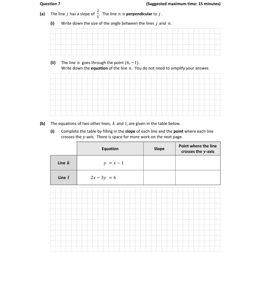 Question 2018 - 7 Part 1