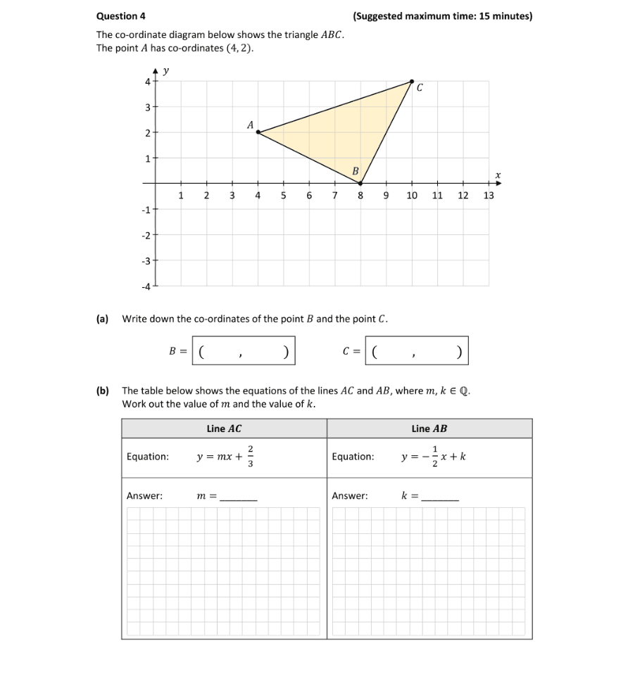 Question 2021 - 4 Part 1