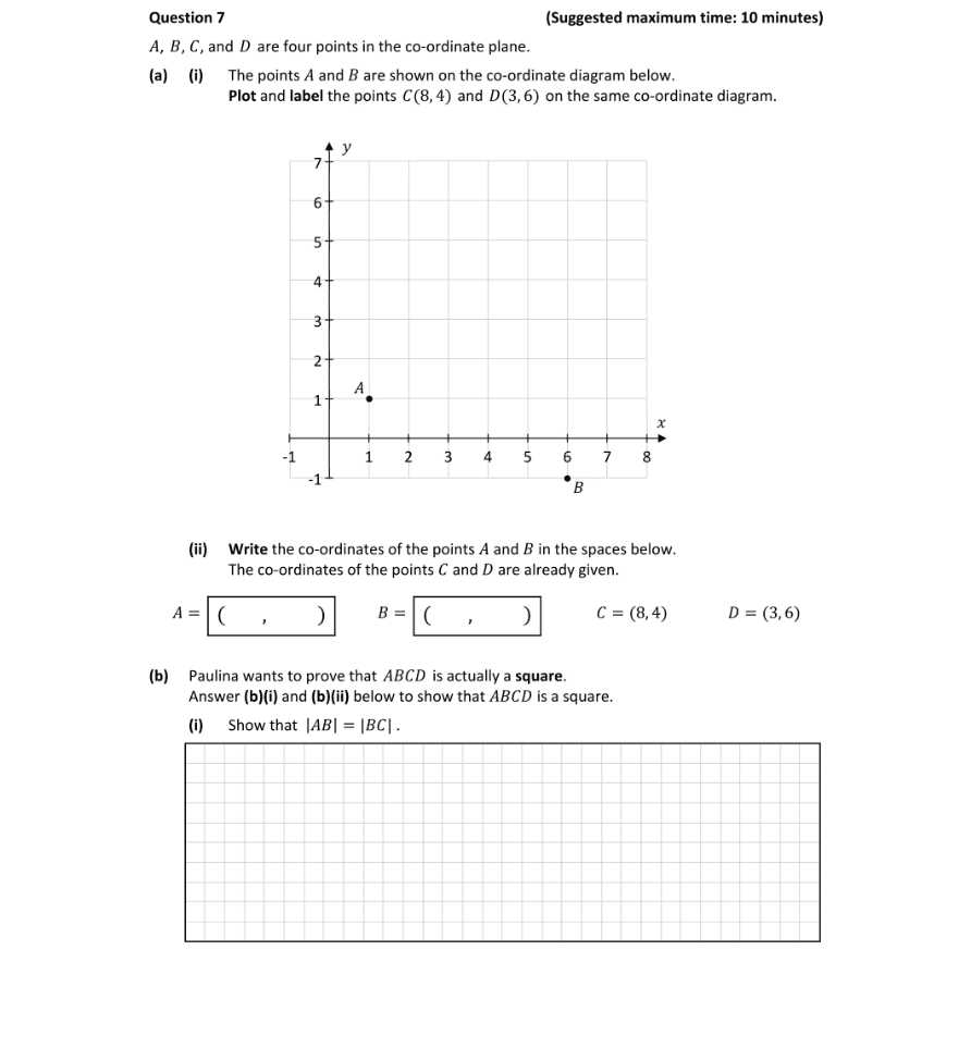 Question 2023 - 7 Part 1